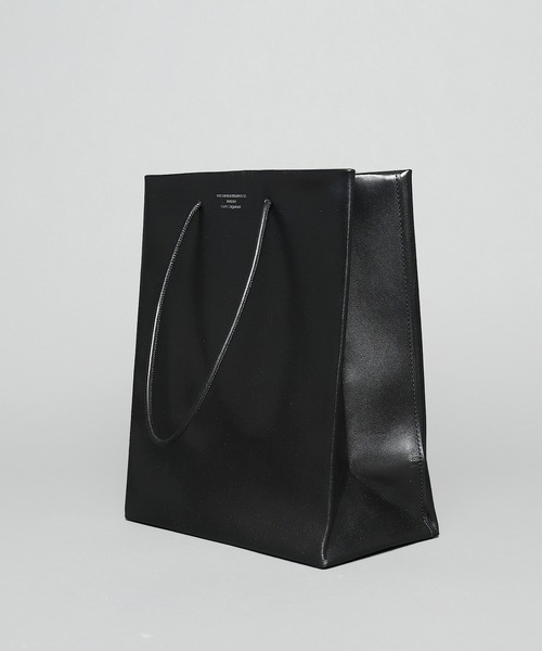 【 UNKNOWN PRODUCTS / アンノウンプロダクツ 】 LEATHER PAPER BAG LOGO / レザーペーパーバッグ