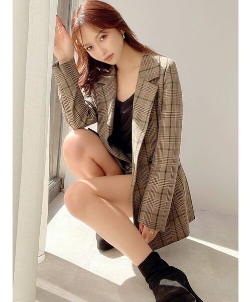 RESEXXY（リゼクシー）の「テーラードミディジャケット【セットアップ