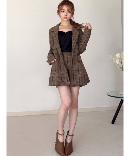 RESEXXY(リゼクシー)の「テーラードミディジャケット【セットアップ着用可能】(テーラードジャケット・レディース・ベージュ/グリーン/その他1・FREE)」の20枚目の写真