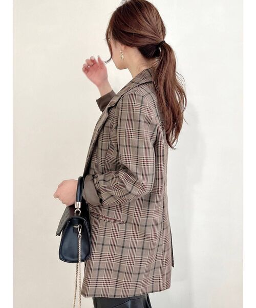 RESEXXY(リゼクシー)の「テーラードミディジャケット【セットアップ着用可能】(テーラードジャケット・レディース・ベージュ/グリーン/その他1・FREE)」の22枚目の写真