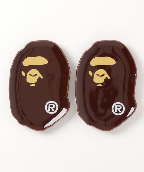 APE HEAD SMALL PLATE TWO PIECE SET M（食器）｜A BATHING APE