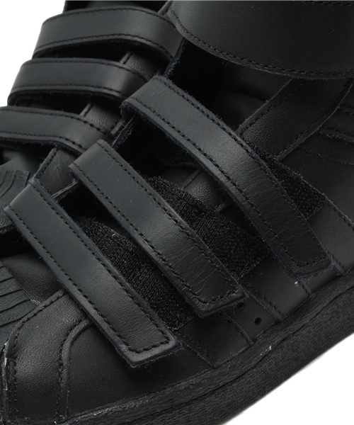 adidas(アディダス)の「ユニセックス アディダス×ジュン・ジー プロモデル ベルクロ adidas x Juun.J PROMODEL 80S HI JJ(スニーカー・レディース・ブラック/ホワイト・26.5cm/23.5cm/27.5cm/23cm/22.5cm/27cm/28cm/24cm)」の9枚目の写真