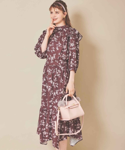 31 Sons de mode（トランテアン　ソン　ドゥ　モード）の「ファー付きミニバッグ（ショルダーバッグ・レディース・ブラック/オフホワイト/ピンク・フリー）」の14枚目の写真