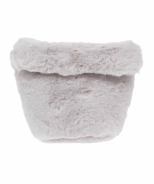 31 Sons de mode（トランテアン　ソン　ドゥ　モード）の「ファー付きミニバッグ（ショルダーバッグ・レディース・ブラック/オフホワイト/ピンク・フリー）」の17枚目の写真