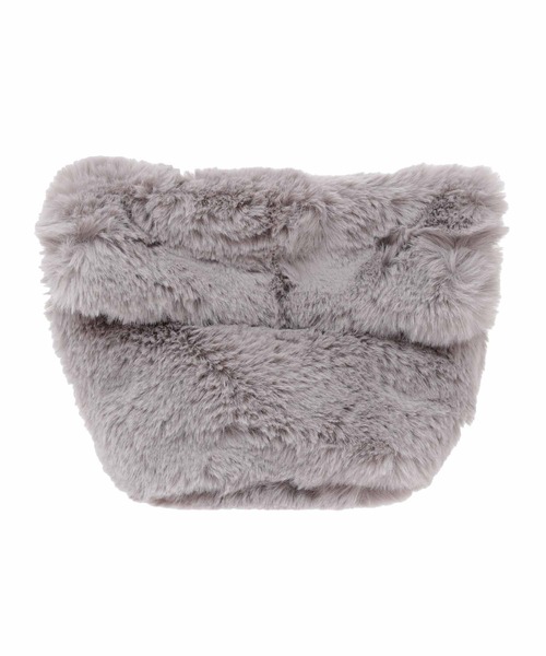 31 Sons de mode（トランテアン　ソン　ドゥ　モード）の「ファー付きミニバッグ（ショルダーバッグ・レディース・ブラック/オフホワイト/ピンク・フリー）」の21枚目の写真