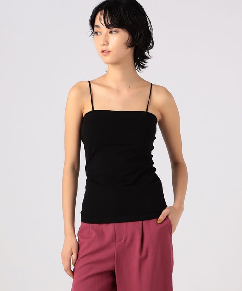 コットンジャージー キャミソール（キャミソール）｜TOMORROWLAND