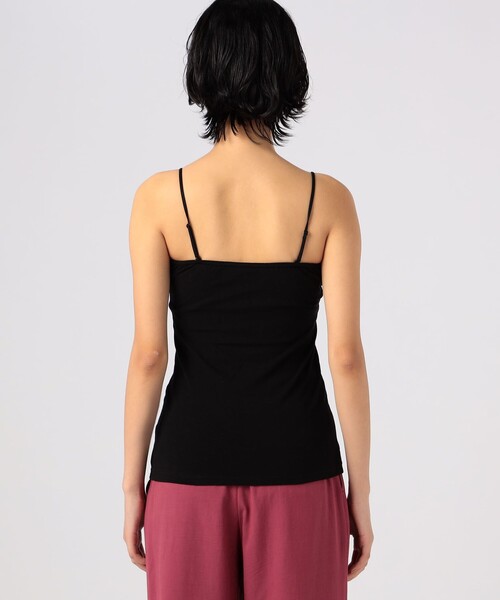 TOMORROWLAND （トゥモローランド）の「コットンジャージー キャミソール（キャミソール・レディース・ブラック/ホワイト・S）」の12枚目の写真