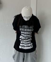 CYPHER3 | 【CYPHER3】グラフィック 刺繍ロゴ プリントTシャツ(Tシャツ/カットソー)