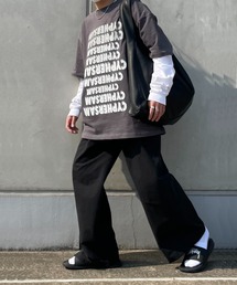 CYPHER3 | 【CYPHER3】グラフィック 刺繍ロゴ プリントTシャツ(Tシャツ/カットソー)