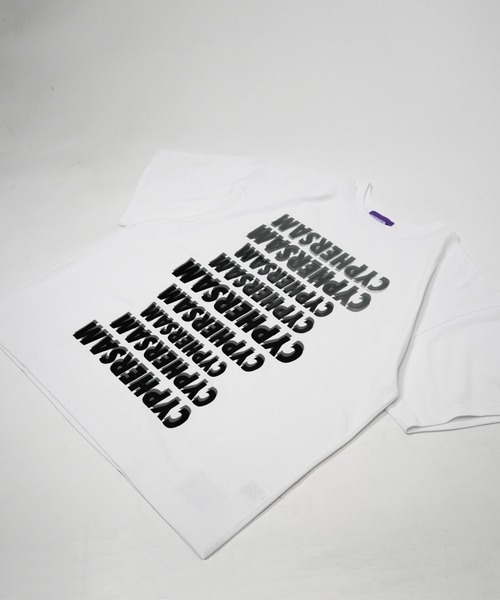 CYPHER3（サイファーサム）の「【CYPHER3】グラフィック 刺繍ロゴ プリントTシャツ（Tシャツ/カットソー・メンズ・ホワイト/チャコールグレー/ブラック/パープル/グレー/ラベンダー/ホワイト系その他/ブラック系その他/ホワイト系その他2・MEDIUM/LARGE）」の18枚目の写真
