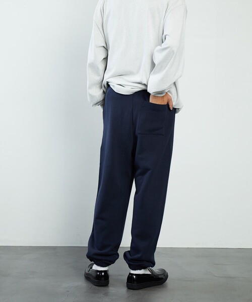 FREAK'S STORE(フリークスストア)の「FREAK'S STORE/フリークスストア ヘビーウェイト 裏毛スウェットパンツ(スウェットパンツ・メンズ・ライトグレー/ネイビー/ブラック/グレー・LARGE/MEDIUM/SMALL)」の20枚目の写真