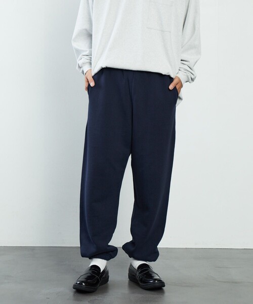 FREAK'S STORE(フリークスストア)の「FREAK'S STORE/フリークスストア ヘビーウェイト 裏毛スウェットパンツ(スウェットパンツ・メンズ・ライトグレー/ネイビー/ブラック/グレー・LARGE/MEDIUM/SMALL)」の11枚目の写真