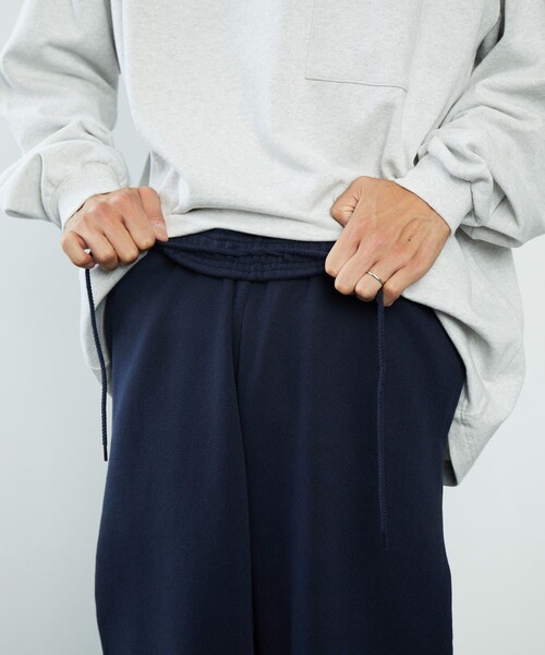 FREAK'S STORE(フリークスストア)の「FREAK'S STORE/フリークスストア ヘビーウェイト 裏毛スウェットパンツ(スウェットパンツ・メンズ・ライトグレー/ネイビー/ブラック/グレー・LARGE/MEDIUM/SMALL)」の9枚目の写真