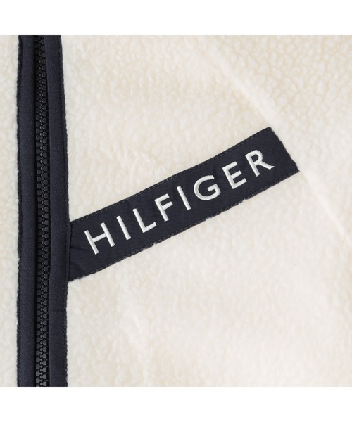 TOMMY HILFIGER(トミーヒルフィガー)の「シェルパジャケット(ブルゾン・キッズ・ホワイト・80cm/90cm/110cm/100cm/120cm)」の2枚目の写真