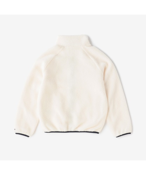 TOMMY HILFIGER(トミーヒルフィガー)の「シェルパジャケット(ブルゾン・キッズ・ホワイト・80cm/90cm/110cm/100cm/120cm)」の4枚目の写真
