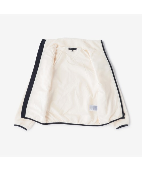 TOMMY HILFIGER(トミーヒルフィガー)の「シェルパジャケット(ブルゾン・キッズ・ホワイト・80cm/90cm/110cm/100cm/120cm)」の5枚目の写真