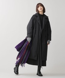 NANO universe（ナノユニバース）の「LB.03/西川ダウン(R)/リバーシブルダブルコート（ダウンジャケット/コート・レディース）」
