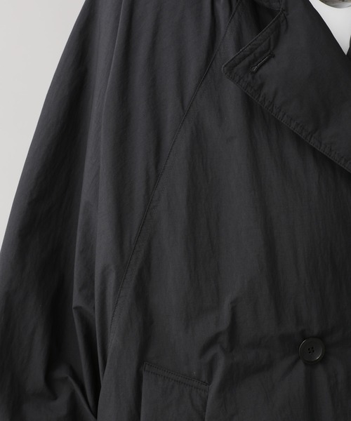 NANO universe（ナノユニバース）の「LB.03/西川ダウン(R)/リバーシブルダブルコート（ダウンジャケット/コート・レディース・ブラック/ブラウン・Ⅰ/Ⅱ）」の21枚目の写真