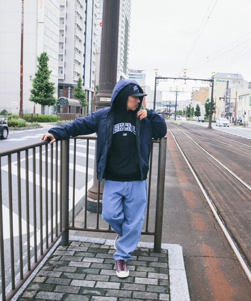 Back Channel（バックチャンネル）の「HOODED FIELD JACKET（ナイロンジャケット・メンズ・ネイビー/グリーン/ブラウン/ブラック・MEDIUM/LARGE/XX-LARGE/X-LARGE）」の7枚目の写真