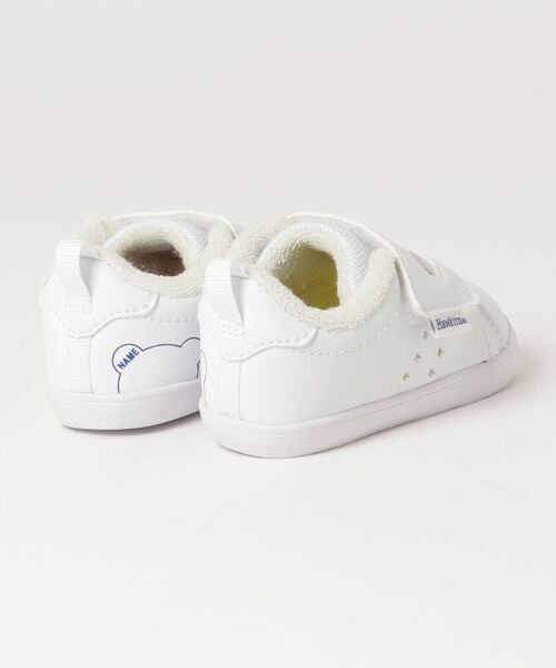 Hawkins(ホーキンス)の「HAWKINS ホーキンス V-COURT2(12-15) ブイ-コート2 HK75210 WHITE(スニーカー・キッズ・ホワイト・12/13.5/12.5/15 /14.5/13/14)」の2枚目の写真