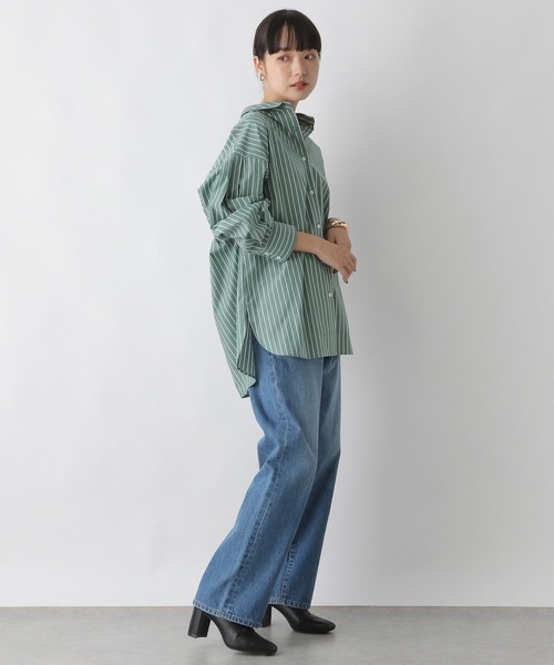 LOWRYS FARM(ローリーズファーム)の「ストライプシャツ 166616(シャツ/ブラウス・レディース・ピンク/グリーン/ブルー・FREE)」の16枚目の写真