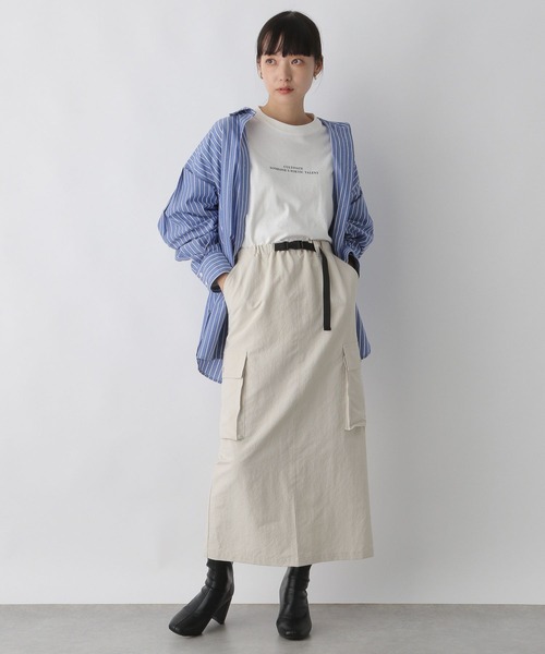 LOWRYS FARM(ローリーズファーム)の「ストライプシャツ 166616(シャツ/ブラウス・レディース・ピンク/グリーン/ブルー・FREE)」の22枚目の写真