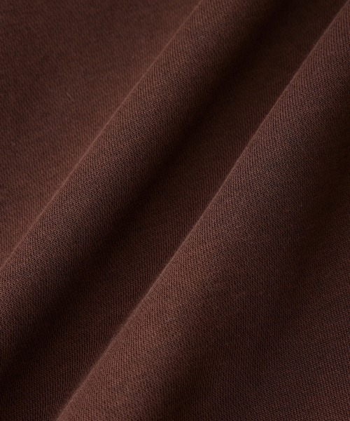 【WEB限定】ボリュームスリーブ裏起毛スウェットオフタートルネック/ハイネックトレーナー/ユニセックス