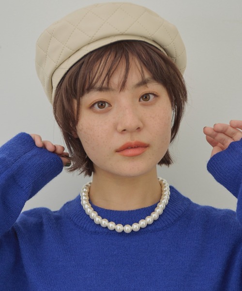 MERLOT（メルロー）の「パールネックレス（ネックレス・レディース・ホワイト・FREE）」の2枚目の写真