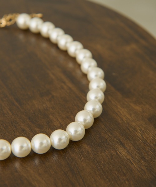 MERLOT（メルロー）の「パールネックレス（ネックレス・レディース・ホワイト・FREE）」の6枚目の写真