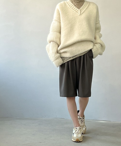 chuclla（チュクラ）の「レーシー シアータートルトップス chw22a087（Tシャツ/カットソー・レディース・ベージュ・FREE）」の8枚目の写真