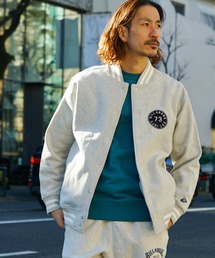 BILLABONG（ビラボン）の「【直営店限定】BILLABONG メンズ STADIUM SWEAT スタジャン【2022年秋冬モデル】/ビラボンバックプリントブルゾン（スタジャン・メンズ）」