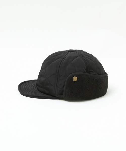 Ruben（ルーベン）の「【RUBEN/ルーベン】EARCOVER QULTING CAP/イヤーカバーキルティングキャップ　パイロットキャップ（キャップ・メンズ・ブラック/ベージュ/カーキ・フリー）」の8枚目の写真