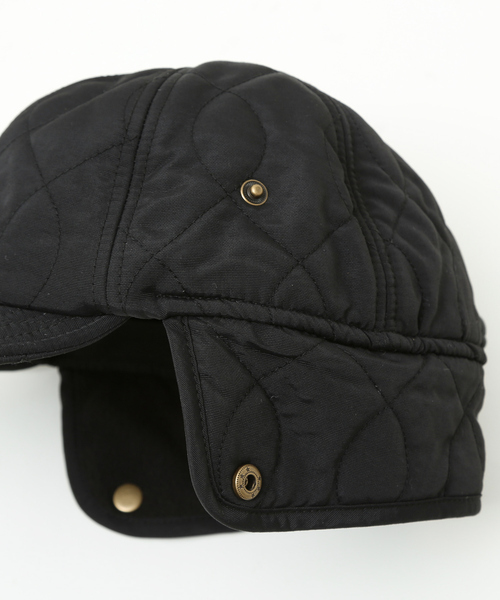 Ruben（ルーベン）の「【RUBEN/ルーベン】EARCOVER QULTING CAP/イヤーカバーキルティングキャップ　パイロットキャップ（キャップ・メンズ・ブラック/ベージュ/カーキ・フリー）」の11枚目の写真