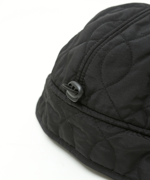 Ruben（ルーベン）の「【RUBEN/ルーベン】EARCOVER QULTING CAP/イヤーカバーキルティングキャップ　パイロットキャップ（キャップ・メンズ・ブラック/ベージュ/カーキ・フリー）」の12枚目の写真