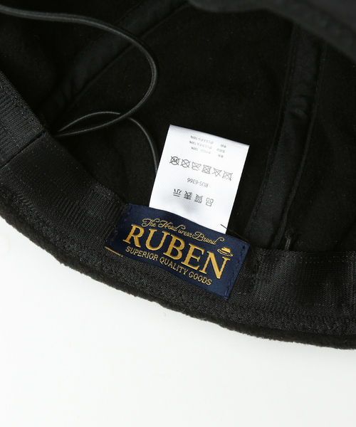 Ruben（ルーベン）の「【RUBEN/ルーベン】EARCOVER QULTING CAP/イヤーカバーキルティングキャップ　パイロットキャップ（キャップ・メンズ・ブラック/ベージュ/カーキ・フリー）」の18枚目の写真