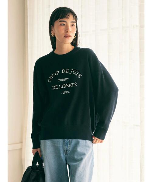 AMERICAN HOLIC(アメリカンホリック)の「刺繍ロゴニットプルオーバー(ニット/セーター・レディース・ブラウン/グリーン/ネイビー・M/L)」の20枚目の写真