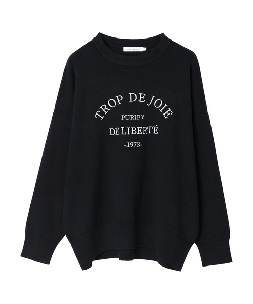 AMERICAN HOLIC(アメリカンホリック)の「刺繍ロゴニットプルオーバー(ニット/セーター・レディース・ブラウン/グリーン/ネイビー・M/L)」の17枚目の写真