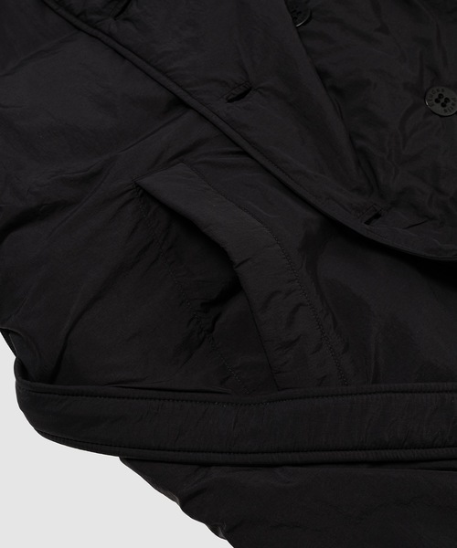 ETUDES(エチュード)の「ALASKA BLACK(ステンカラーコート・メンズ・ブラック・46/48)」の5枚目の写真