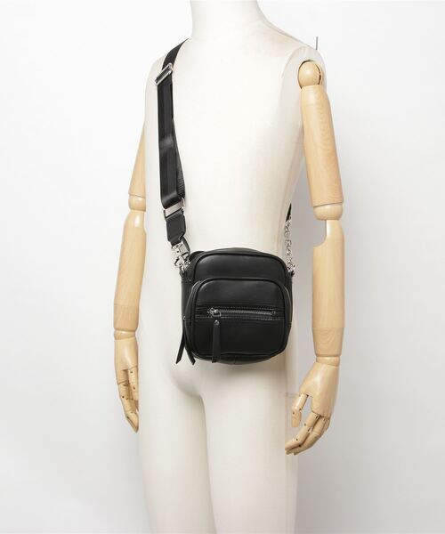 Figments(フィグメンツ)の「合皮ショルダーバッグ(ショルダーバッグ・レディース・ブラック・FREE)」の19枚目の写真