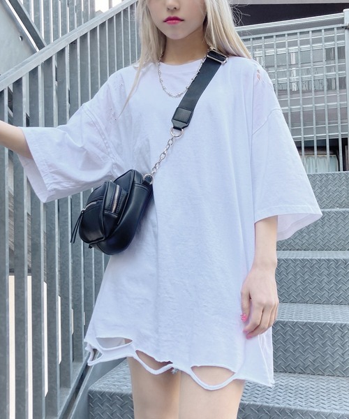 Figments(フィグメンツ)の「合皮ショルダーバッグ(ショルダーバッグ・レディース・ブラック・FREE)」の6枚目の写真