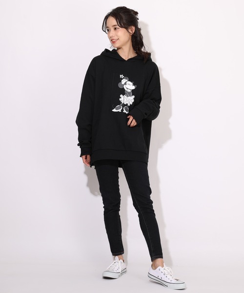 ディズニー　パーカー Disney x WDS BLACK HOODED SWEATSHIRT（パーカー）｜WIND AND