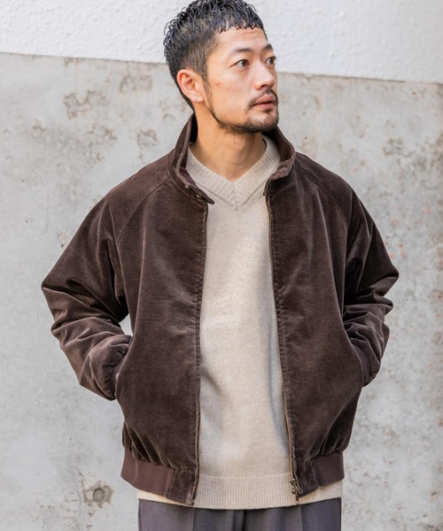 URBAN RESEARCH ROSSO MEN（アーバンリサーチロッソメン）の「『UR TECH』コーデュロイブルゾン（ブルゾン・メンズ・ブラック/ブラウン/アイボリー・MEDIUM/LARGE/X-LARGE）」の3枚目の写真