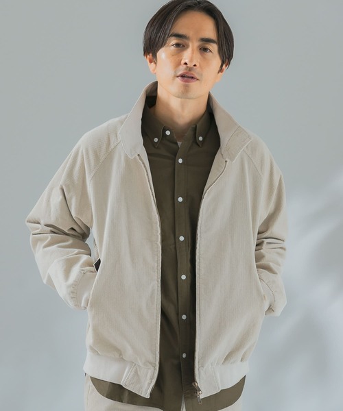 URBAN RESEARCH ROSSO MEN（アーバンリサーチロッソメン）の「『UR TECH』コーデュロイブルゾン（ブルゾン・メンズ・ブラック/ブラウン/アイボリー・MEDIUM/LARGE/X-LARGE）」の4枚目の写真