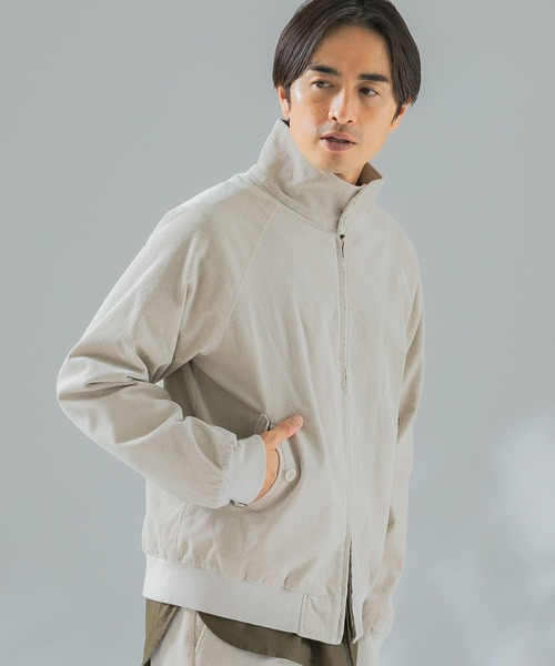 URBAN RESEARCH ROSSO MEN（アーバンリサーチロッソメン）の「『UR TECH』コーデュロイブルゾン（ブルゾン・メンズ・ブラック/ブラウン/アイボリー・MEDIUM/LARGE/X-LARGE）」の5枚目の写真
