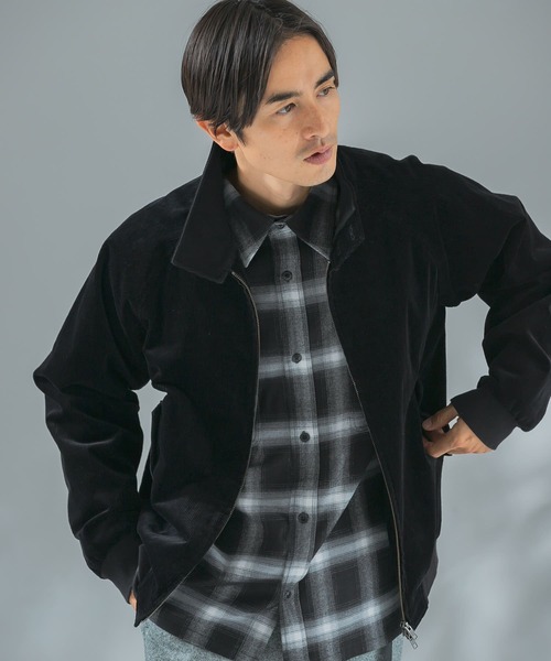 URBAN RESEARCH ROSSO MEN（アーバンリサーチロッソメン）の「『UR TECH』コーデュロイブルゾン（ブルゾン・メンズ・ブラック/ブラウン/アイボリー・MEDIUM/LARGE/X-LARGE）」の13枚目の写真