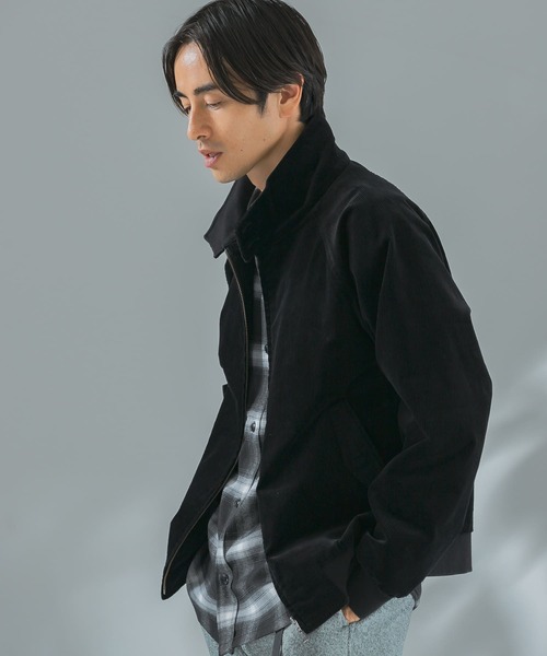 URBAN RESEARCH ROSSO MEN（アーバンリサーチロッソメン）の「『UR TECH』コーデュロイブルゾン（ブルゾン・メンズ・ブラック/ブラウン/アイボリー・MEDIUM/LARGE/X-LARGE）」の6枚目の写真
