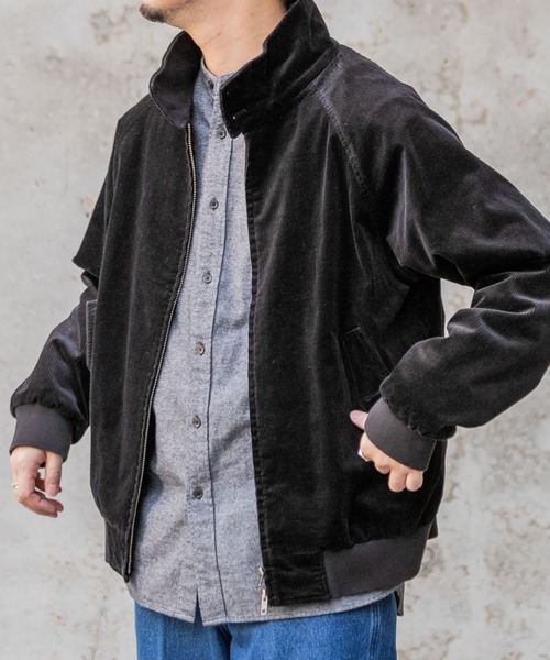 URBAN RESEARCH ROSSO MEN（アーバンリサーチロッソメン）の「『UR TECH』コーデュロイブルゾン（ブルゾン・メンズ・ブラック/ブラウン/アイボリー・MEDIUM/LARGE/X-LARGE）」の14枚目の写真