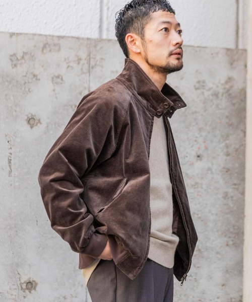 URBAN RESEARCH ROSSO MEN（アーバンリサーチロッソメン）の「『UR TECH』コーデュロイブルゾン（ブルゾン・メンズ・ブラック/ブラウン/アイボリー・MEDIUM/LARGE/X-LARGE）」の22枚目の写真