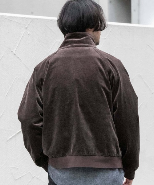 URBAN RESEARCH ROSSO MEN（アーバンリサーチロッソメン）の「『UR TECH』コーデュロイブルゾン（ブルゾン・メンズ・ブラック/ブラウン/アイボリー・MEDIUM/LARGE/X-LARGE）」の9枚目の写真