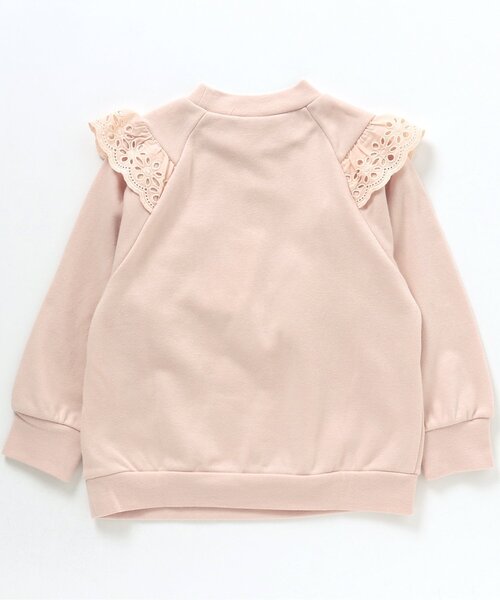 apres les cours（アプレレクール）の「ヨークレーストレーナー（スウェット・キッズ・ブラウン/ベビーピンク/サックスブルー/ラベンダー/ミント/エンジ・100/130/140/80/90/120/110）」の20枚目の写真